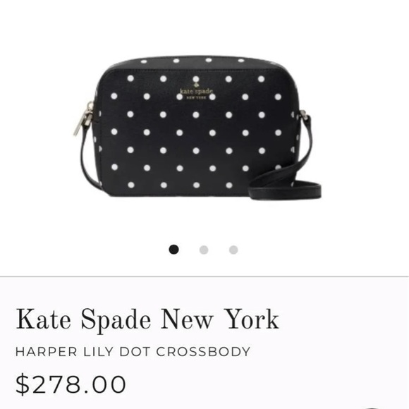 kate spade harper lily dot crossbody
